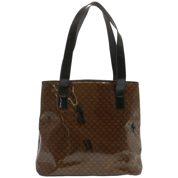 CELINE Macadam Canvas Tote Bag Brown Auth 67344 - Picture 13 of 16